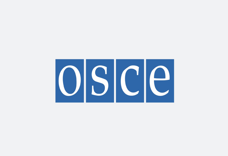 Настільний прапорець ОБСЄ